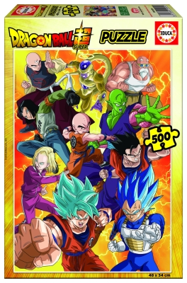 Пъзел Educa - Dragon Ball, 500 части