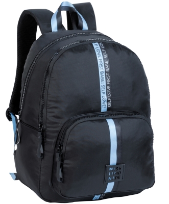 Ученическа раница Miss Lemonade - Self Love, Черна