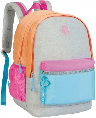 Ученическа раница Miss Lemonade - Girl Squad, Синя