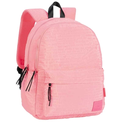 Ученическа раница Miss Lemonade - Riot Girl, Розова