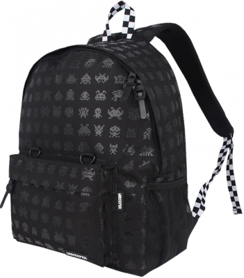 Ученическа раница Unkeeper - Game Over, Черна