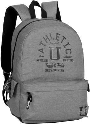 Ученическа раница Unkeeper - Athletic, Сива