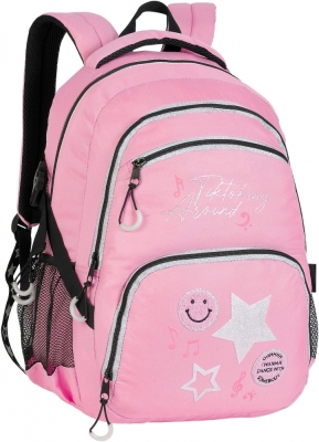 Ученическа раница Unkeeper - Tiktoking Around, Розова