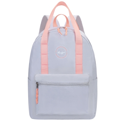 Ученическа раница Kstationery - Mayfair, Neon Vibes, Сива