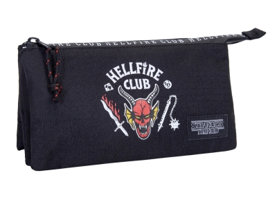 Ученически несесер Kstationery - Stranger Things, Hellfire Club