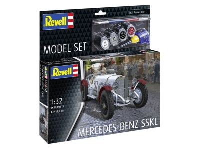 Сглобяем модел Revell - Автомобил Mercedes-Benz SSKL