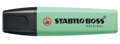 Текст маркер Stabilo - Boss Original Pastel, Мента