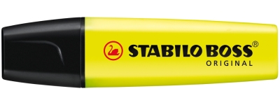 Текст маркер Stabilo - Boss Original, Pastel, Жълт