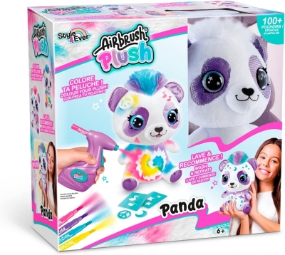 Творчески комплект Canal Toys - Плюшена играчка за оцветяване, Панда