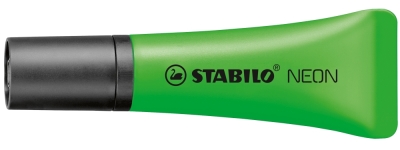Текст маркер Stabilo - Neon, Зелен