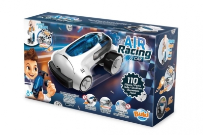 Научен комплект Buki France - Количка с въздушно задвижване, 110 части