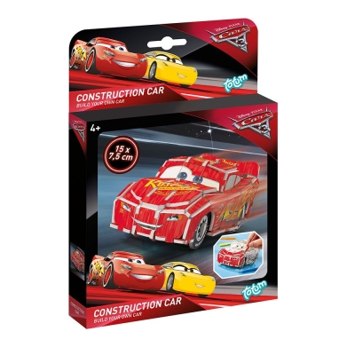 Творчески комплект Totum - Cars 3, Направи си сам, МакКуин Светкавицата
