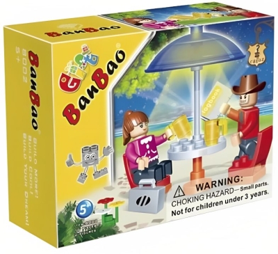 Конструктор BanBao - Ваканция, 16 части