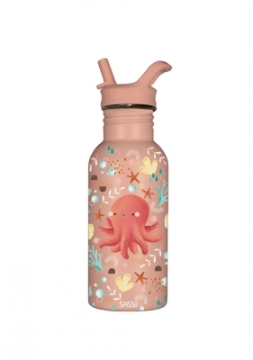 Бутилка от неръждаема стомана Sassi - Октопод, 500 ml