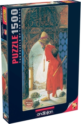 Панорамен пъзел Anatolian - Дресьор на костенурки, 1500 части
