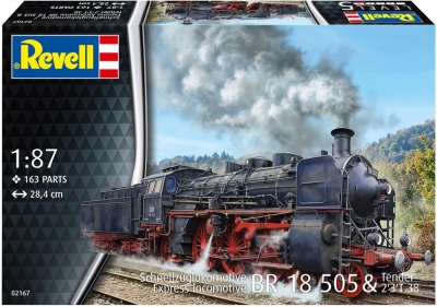 Сглобяем модел Revell - Експресен локомотив BR18 505