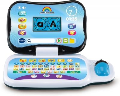 Образователна играчка Vtech - Лаптоп, Син