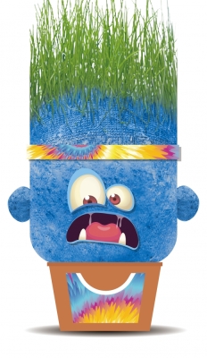 Игрален комплект Hape - Чичко тревичко, Уплашеният Сам