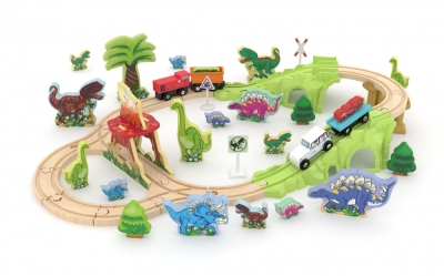 Сглобяем комплект влакчета J′adore - Динозаври, 70 части