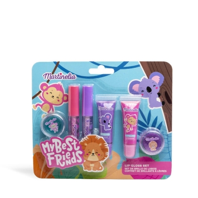 Комплект гланцове за устни Martinelia - Моите най-добри приятели, 6 части