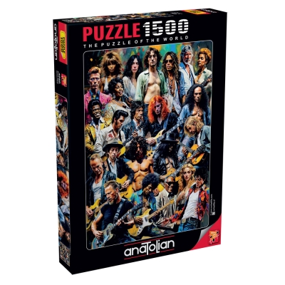 Пъзел Anatolian - Рок звезди, 1500 части
