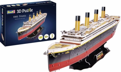 3D пъзел Revell - RMS Titanic, 113 части
