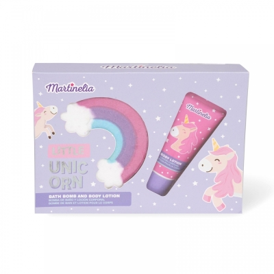 Детски комплект за баня Martinelia - Little Unicorn, 2 части