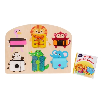 Игрален комплект Battat - Табло за основни умения, 8 части