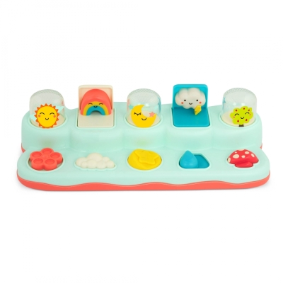 Образователна играчка Battat - Изскачащи елементи