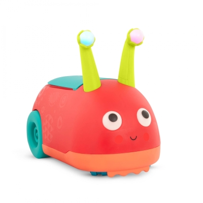 Кола за бутане Battat - Oхлювче, Със звук и светлина