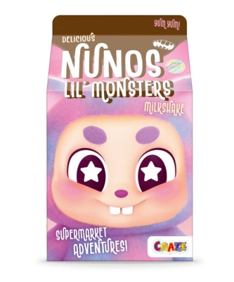 Плюшена играчка ключодържател изненада Craze - Nunos, 10 сm