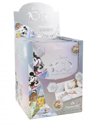 Комплект стикери Craft Buddy - Дисни, Диамантен гоблен, Пакет