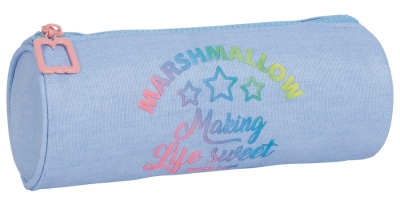 Цилиндричен несесер Marshmallow - Sweet Vintage, Син