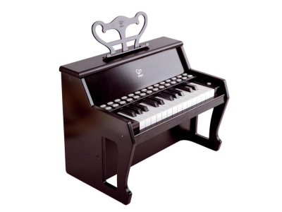 Дървено пиано Hape - Черно