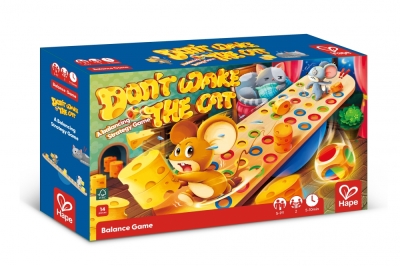 Настолна игра Hape - Не събуждай котката