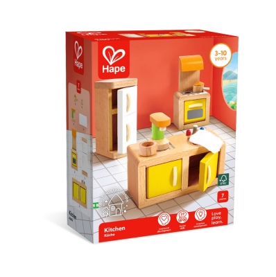 Комплект дървени мини мебели Hape - Кухня