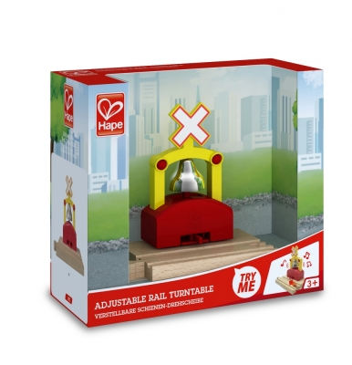 Дървена играчка Hape - Автоматичен влаков звънец