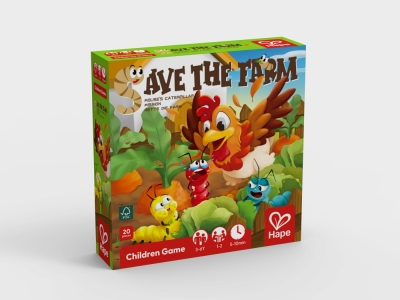 Настолна игра Hape - Спаси фермата