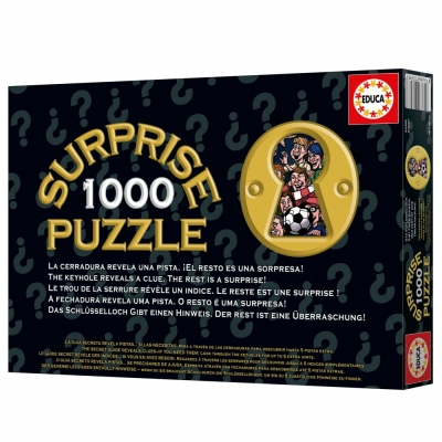 Пъзел изненада Educa - Удар, 1000 части