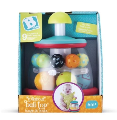 Бебешка играчка Infantino - B Kids, Въртележка с топки