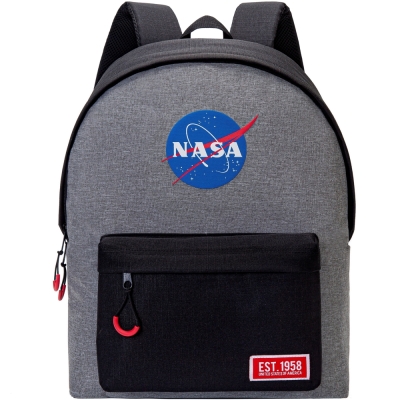Ученическа раница Kstationery - NASA, Сива