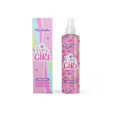 Детски спрей за тяло Martinelia - Супер момиче, 210 ml
