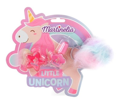 Детски козметичен комплект Martinelia - Little Unicorn, 3 части