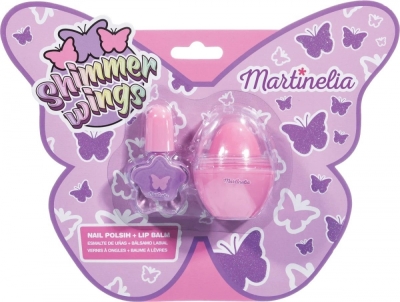 Детски козметичен комплект Martinelia - Shimmer Wings, 2 части