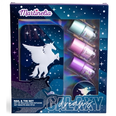 Комплект за детски маникюр Martinelia - Галактически мечти, 5 части