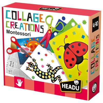 Образователна игра Headu - Montessori, Създайте колаж