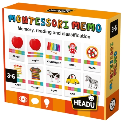 Образователен игра Headu - Подреди и класифицирай, 72 части