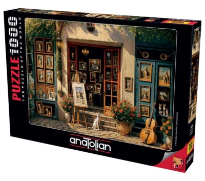 Пъзел Anatolian - Котешка галерия, 1000 части