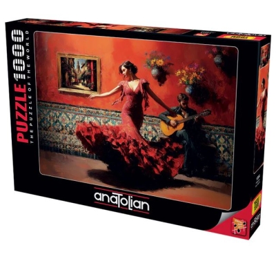 Пъзел Anatolian - Фламенко, 1000 части