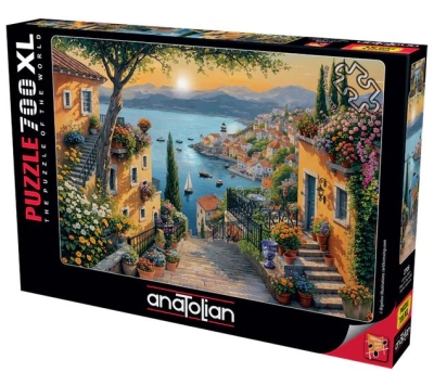 Пъзел Anatolian - Стълби към пристанището, 700 XL части